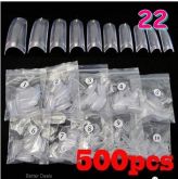 500 Tips p/ unha de gel