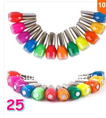Esmalte fluorescente c/12 unid.