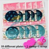 Placas p/ carimbo 10 pçs