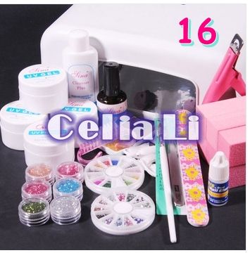Kit p/ unha de gel c/ forno