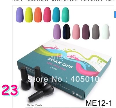 Esmalte Gel 12 unid.